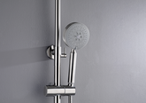 2023 Brushed Gunmetal Solid Stainless Steel 304 made shower set w diverter 200 mm head sprayer hand held head